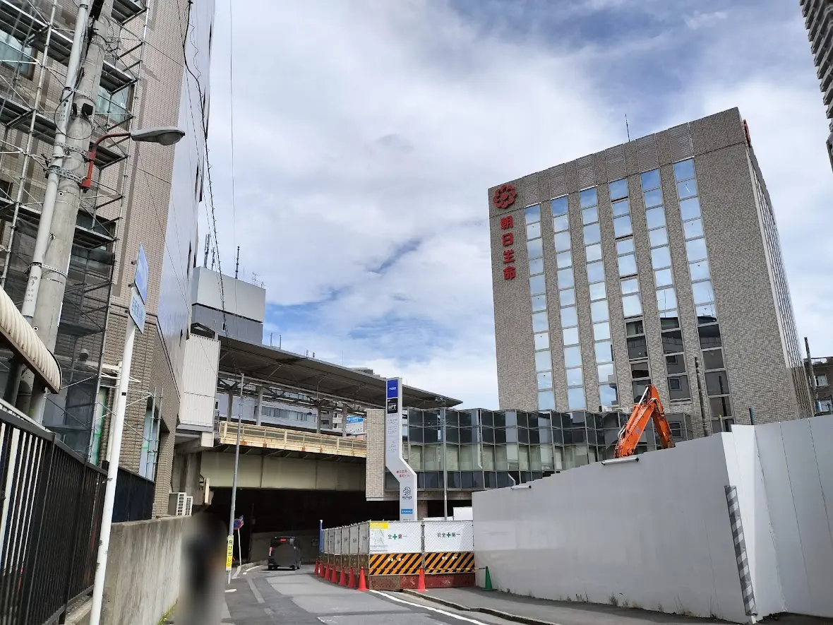 交番脇道路2